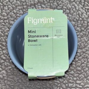 Mint Blue Mini Stoneware Bowl